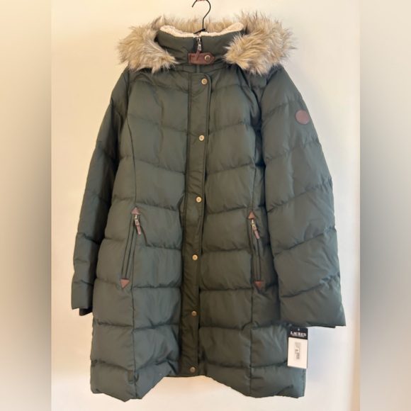 NEW Lauren Ralph Lauren Quilt with Ber-Down Fill Coat
Extra Large - Picture 1 of 10
